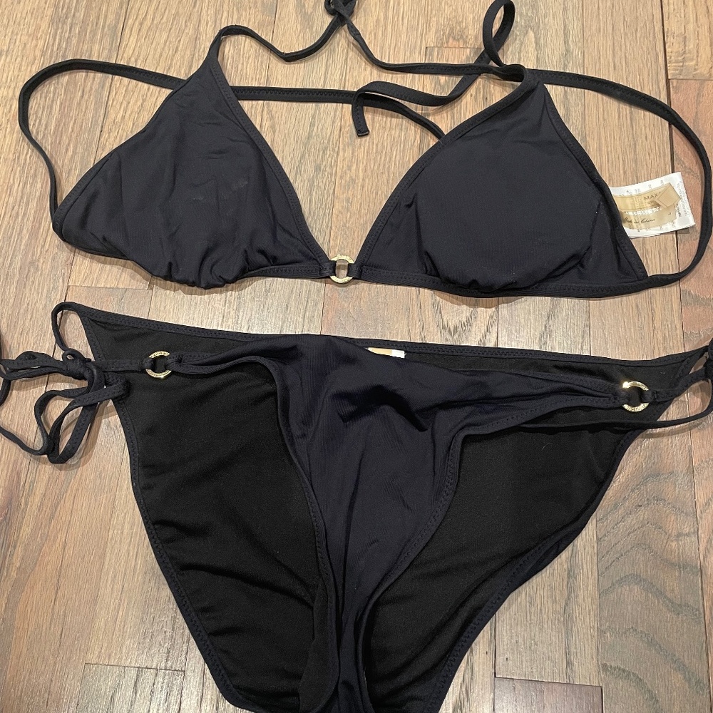 BCBG Black Bikini